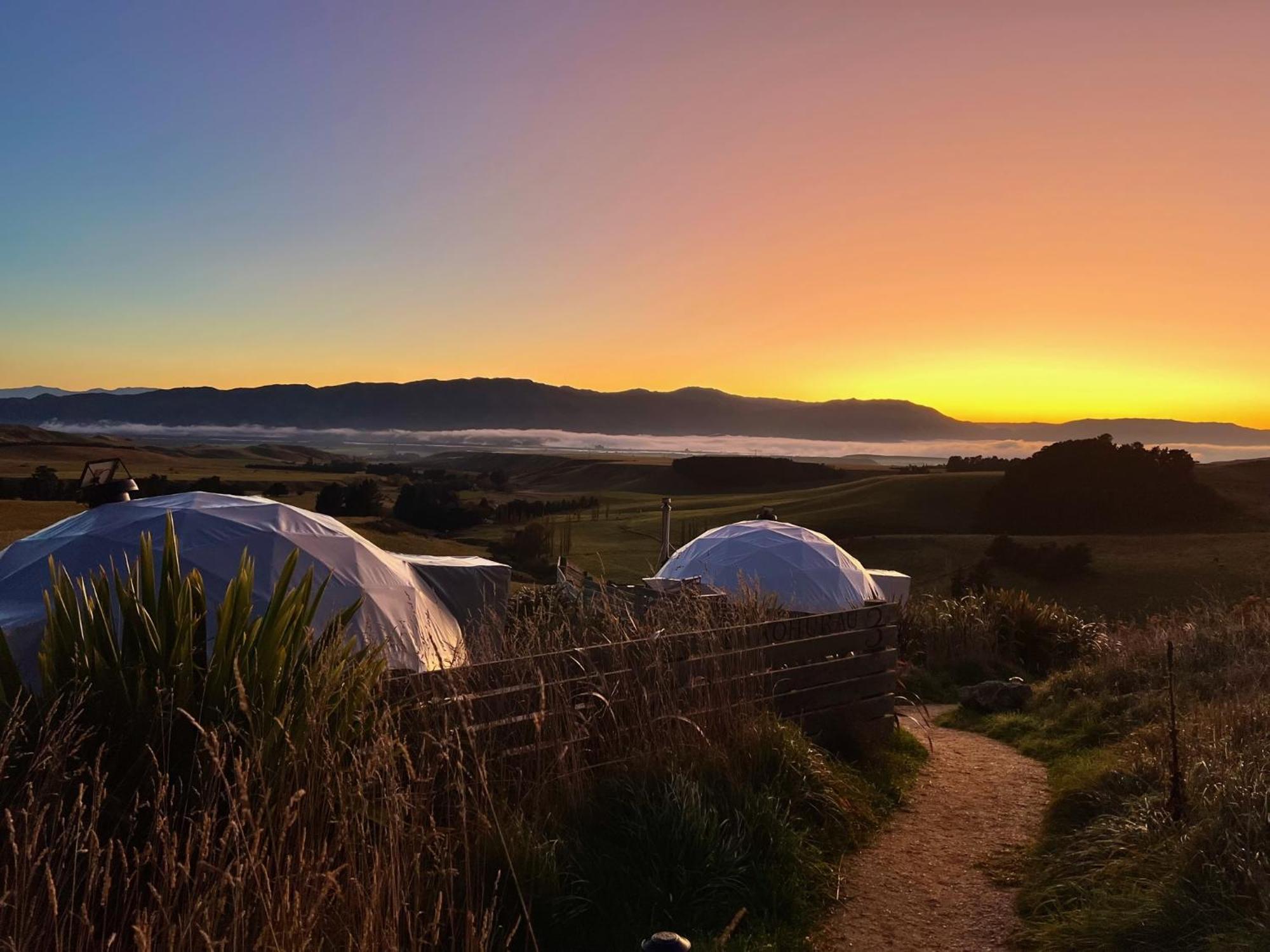 Valley Views Glamping Kurow Exteriér fotografie